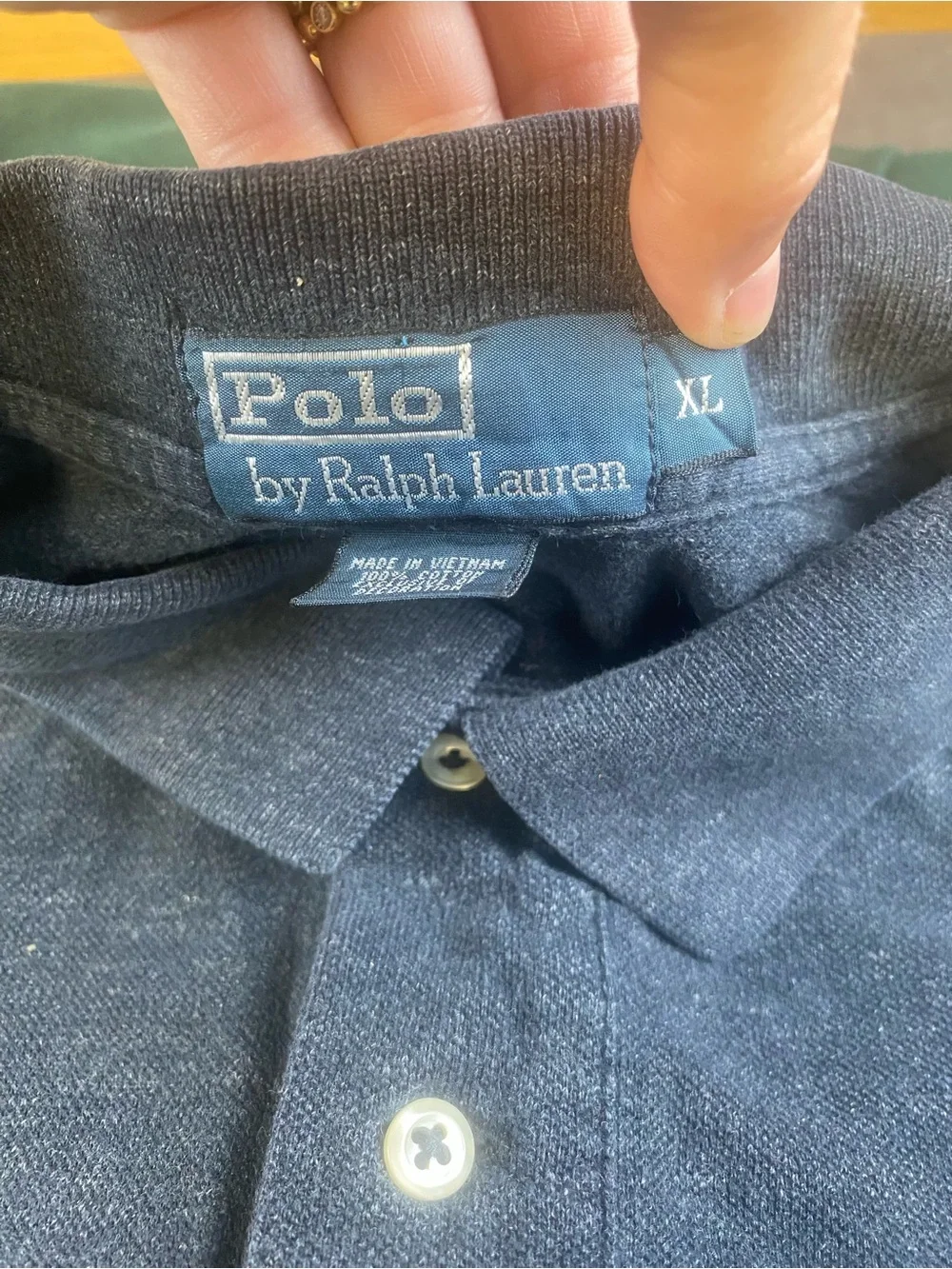Ralph Lauren Polo Lot of 2 Navy & Forest Green short sleeve XL